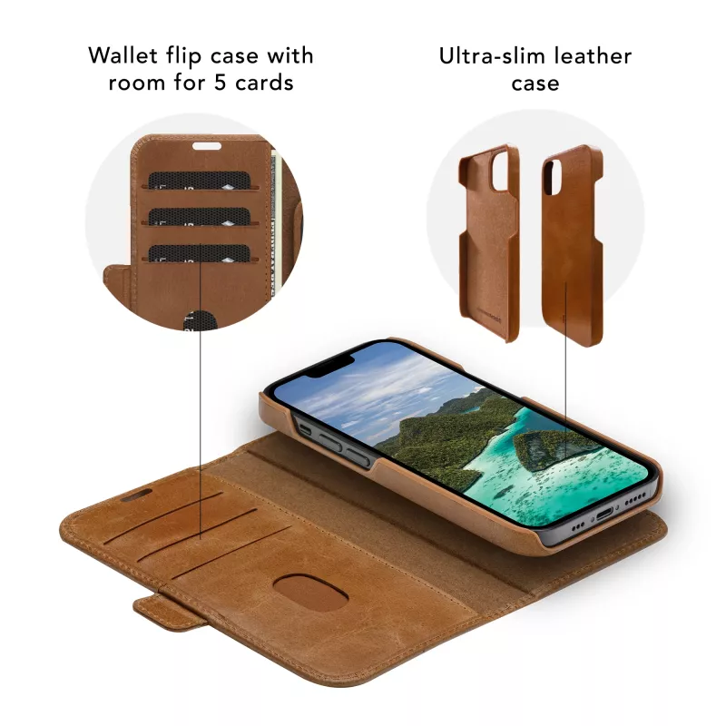 dbramante1928 Lynge - iPhone 14 Pro Max - tan, Folio, Apple, iPhone 14 Pro Max, 17 cm (6,7 colio), tan