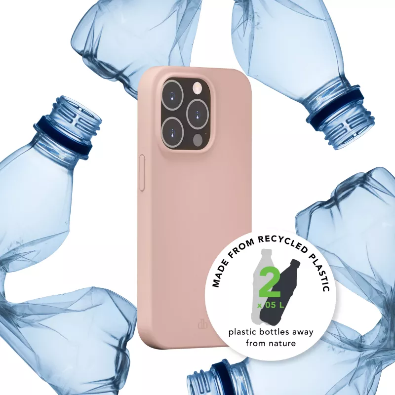 dbramante1928 Monaco iPhone 14 Pro dėklas, rausvo smėlio spalvos