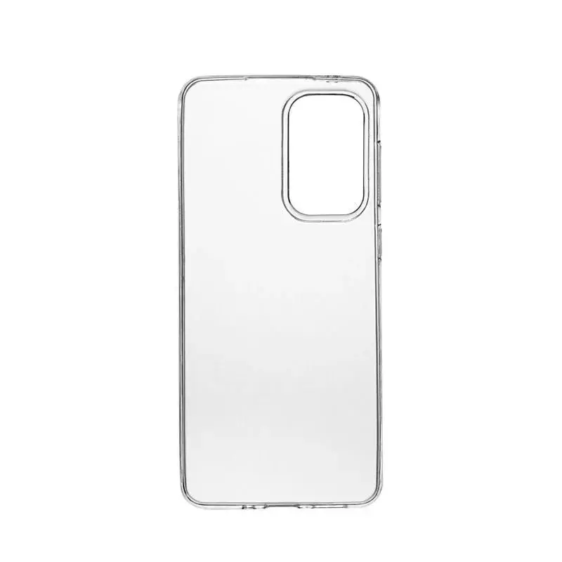 Minkštas dėklas eSTUFF, skirtas Samsung Galaxy A33 5G, skaidrus vienspalvis