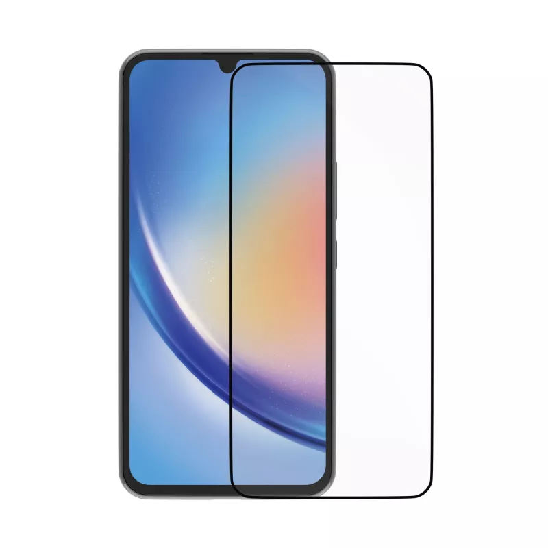 dbramante1928 eco-shield Galaxy A34 Juoda Edge antibakterinės apsaugos rinkinys