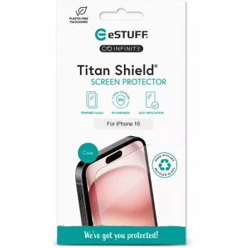 eSTUFF ES501420 mobiliojo telefono ekrano/galinės dalies apsauga Skaidri ekrano apsauga Apple 1 vnt.