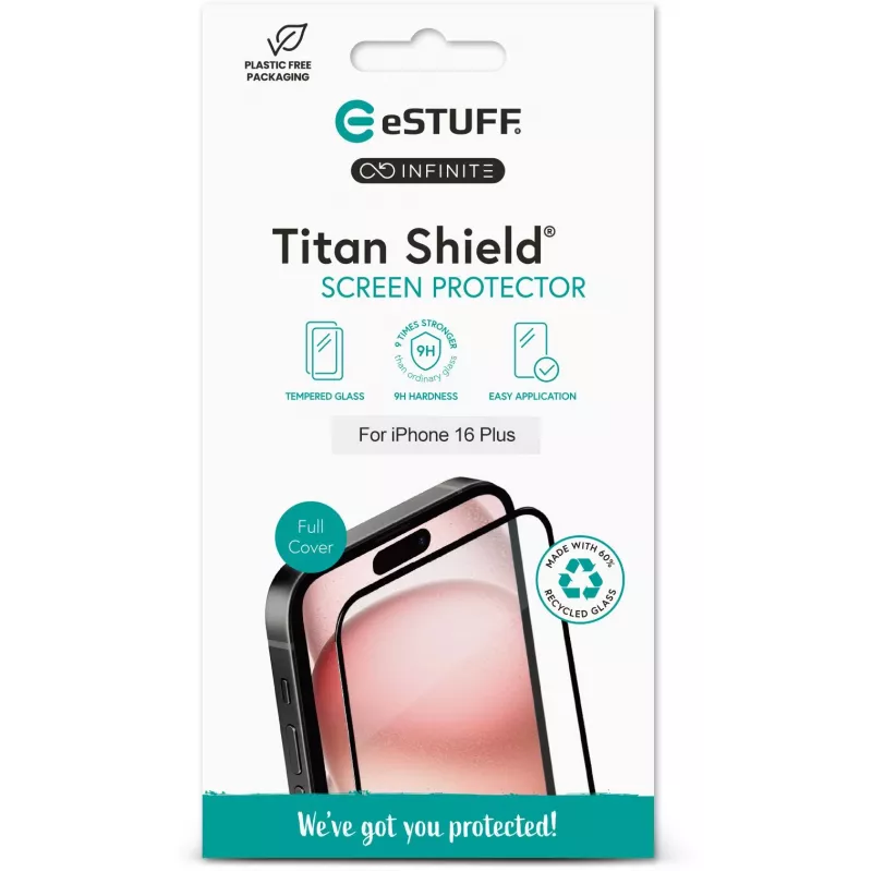 eSTUFF ES501425 mobiliojo telefono ekrano/galinės dalies apsauga Skaidri ekrano apsauga Apple 1 vnt.
