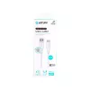 USB laidas eSTUFF ES605170 1 m USB-C į USB-A USB 2.0 baltas