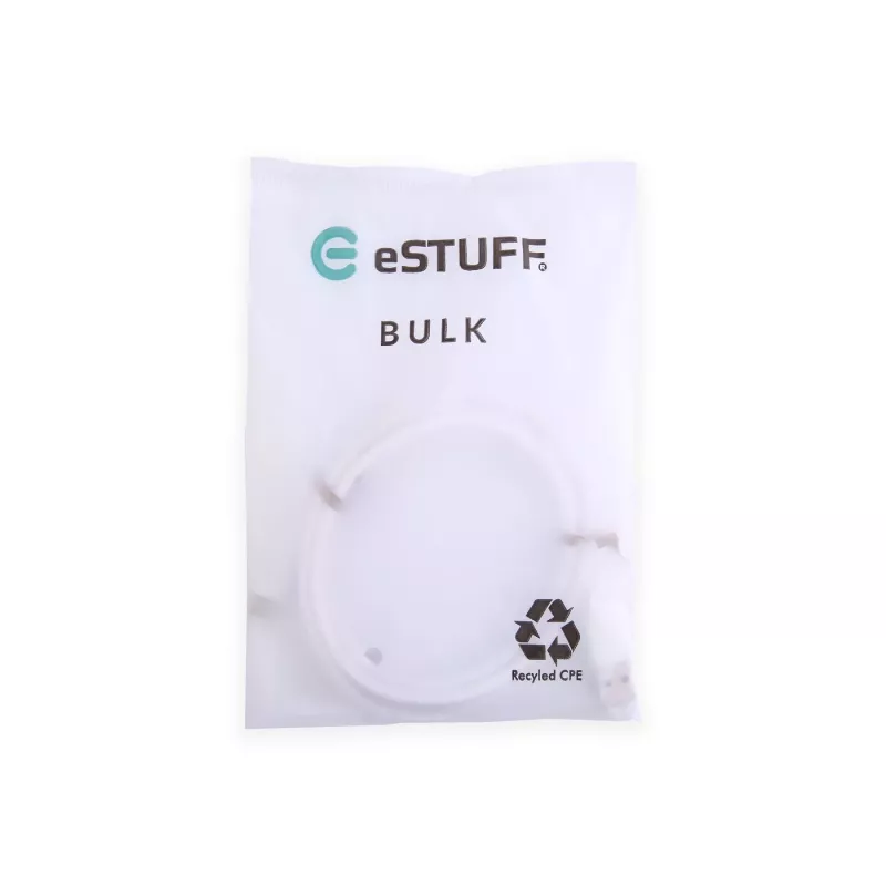 eSTUFF ES605170-BULK USB laidas USB 2.0 1 m USB C USB A Baltas