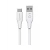 eSTUFF ES605170-BULK USB laidas USB 2.0 1 m USB C USB A Baltas