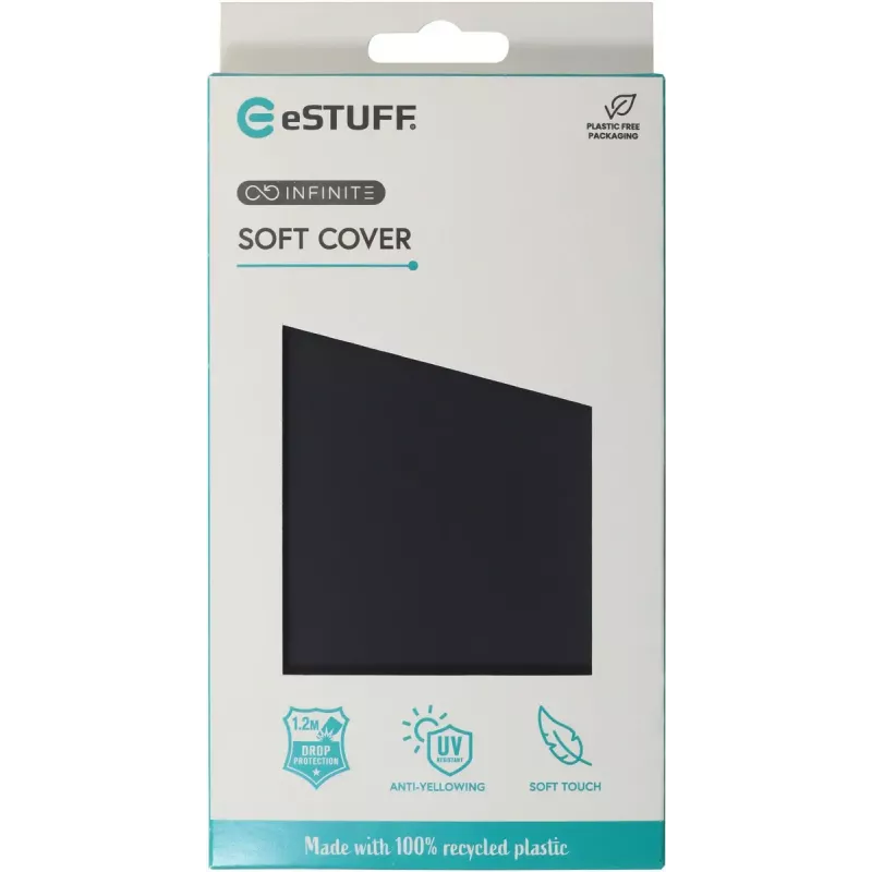 eSTUFF ES67101054 mobiliojo telefono dėklas 15,5 cm (6,1 colio) Dėklas Juodas