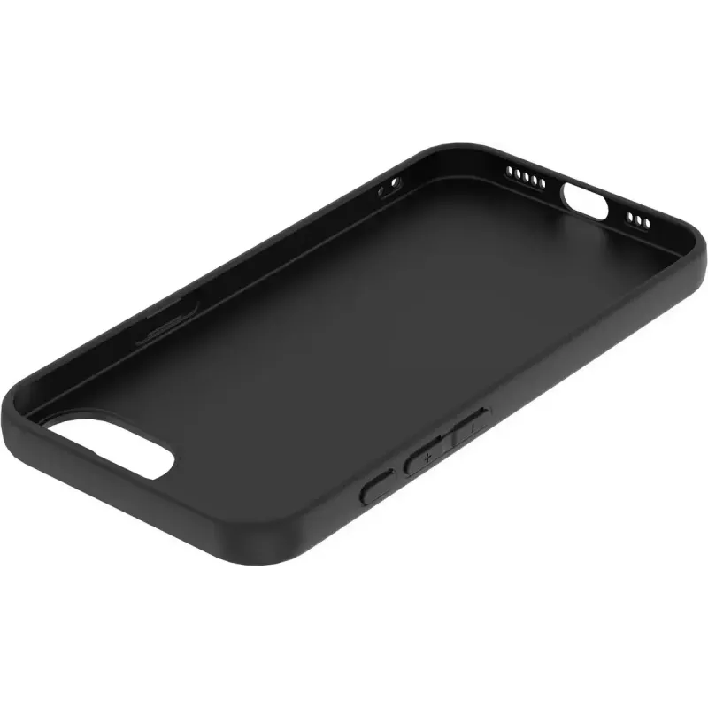 „eSTUFF INFINITE GRS VIENNA“ iPhone 16e juodas dėklas. Medžiaga (ES67101054-BULK)