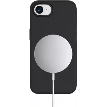 Magnetinis dėklas eSTUFF INFINITE GRS ROME, skirtas iPhone 16e, juodas