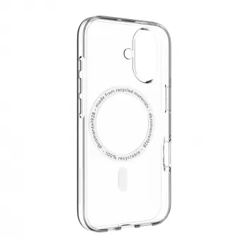 Mobiliojo telefono dėklas dbramante1928 Greenland Pro MS Cover, skirtas Apple iPhone 17 — permatomas plastikas