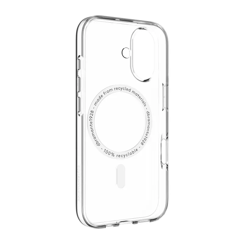 Mobiliojo telefono dėklas dbramante1928 Greenland Pro MS Cover, skirtas Apple iPhone 17 — permatomas plastikas