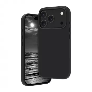 Mobiliojo telefono dėklas dbramante1928 Roskilde MS ICON, skirtas iPhone 17 Pro, mikropluoštas, tinka 15,9 cm (6,27 colių), juodas