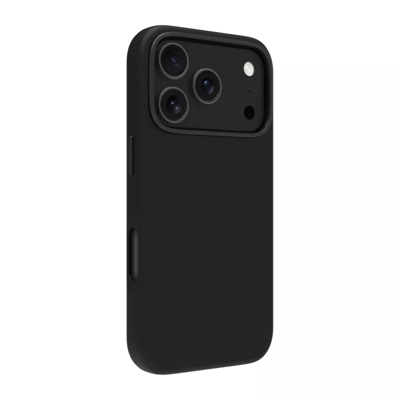 Mobiliojo telefono dėklas dbramante1928 Roskilde MS ICON, skirtas iPhone 17 Pro, mikropluoštas, tinka 15,9 cm (6,27 colių), juodas