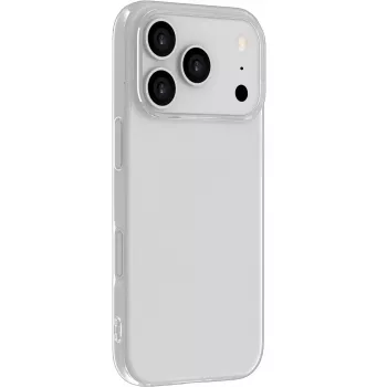 Mobiliojo telefono dėklas eSTUFF ES67100057-BULK, skirtas Apple iPhone 17 Pro, permatomas, tinka iki 16 cm (6,3 col.)