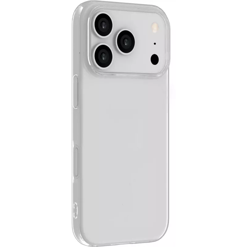 Mobiliojo telefono dėklas eSTUFF ES67100057-BULK, skirtas Apple iPhone 17 Pro, permatomas, tinka iki 16 cm (6,3 col.)