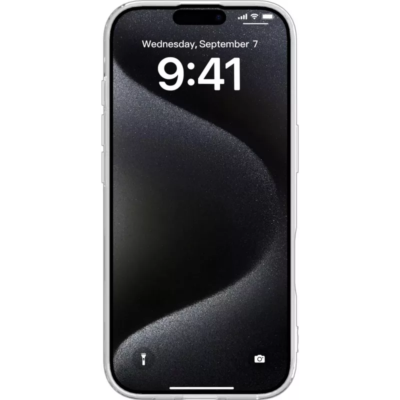 Mobiliojo telefono dėklas eSTUFF ES67100057-BULK, skirtas Apple iPhone 17 Pro, permatomas, tinka iki 16 cm (6,3 col.)