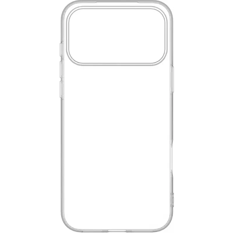 Mobiliojo telefono dėklas eSTUFF ES67100058-BULK skirtas iPhone 17 Pro Max, permatomas, tinka 17,5 cm (6,9 col.) ekranui