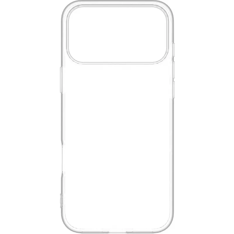 Mobiliojo telefono dėklas eSTUFF ES67100058-BULK skirtas iPhone 17 Pro Max, permatomas, tinka 17,5 cm (6,9 col.) ekranui