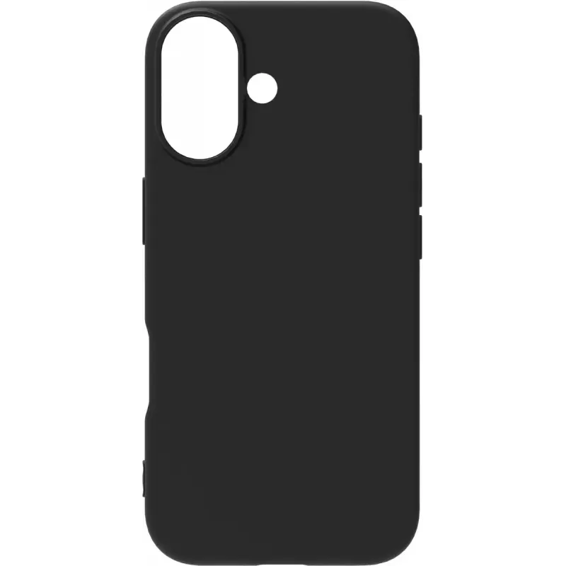 Mobiliojo telefono dėklas eSTUFF ES67101055-BULK skirtas Apple iPhone 17, tinka iki 16 cm (6,3 colių) ekranams, juodas