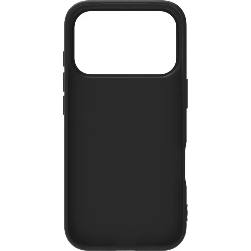 Mobiliojo telefono dėklas eSTUFF, skirtas Apple iPhone 17 Pro, 16 cm (6,3 col.) ekranui, juodas