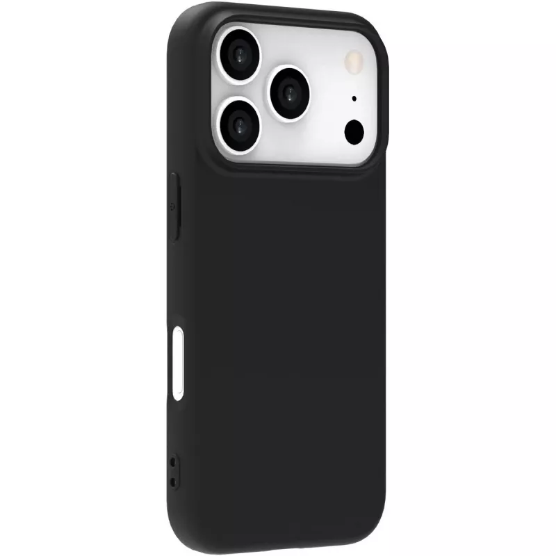 Mobiliojo telefono dėklas eSTUFF, skirtas Apple iPhone 17 Pro, 16 cm (6,3 col.) ekranui, juodas