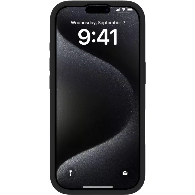 eSTUFF ES67150055-BULK mobiliojo telefono dėklas 16 cm (6,3 col.) Dangtelis Juodas