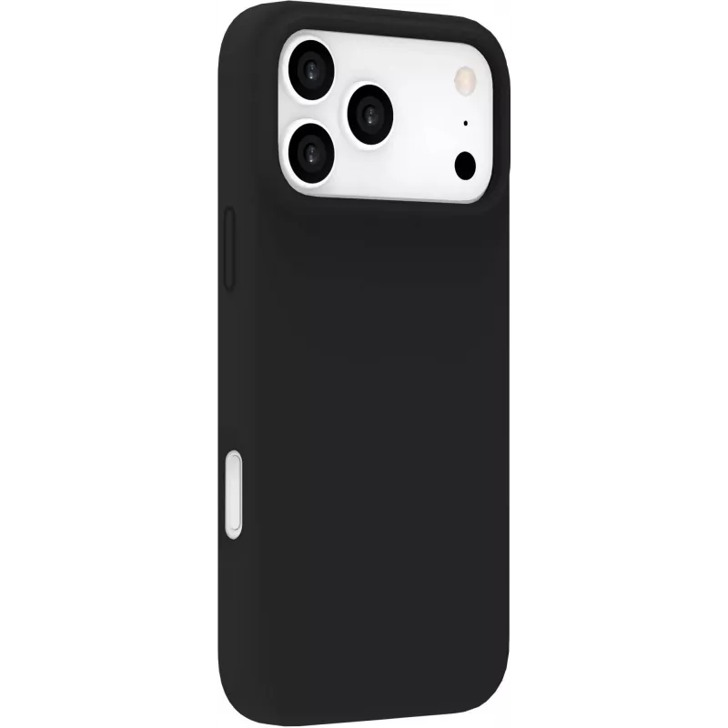 eSTUFF iPhone 17 Pro Max INFINITE ROME magnetinis silikoninis dėklas - juodas - 81% perdirbtų medžiagų