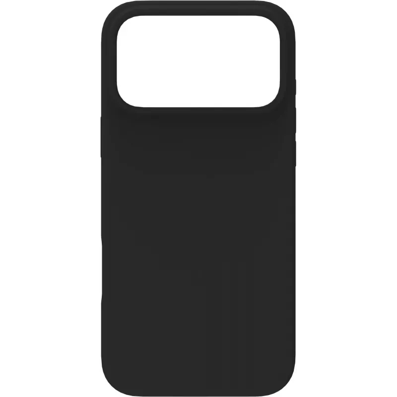 eSTUFF iPhone 17 Pro Max INFINITE ROME magnetinis silikoninis dėklas - juodas - 81% perdirbtų medžiagų