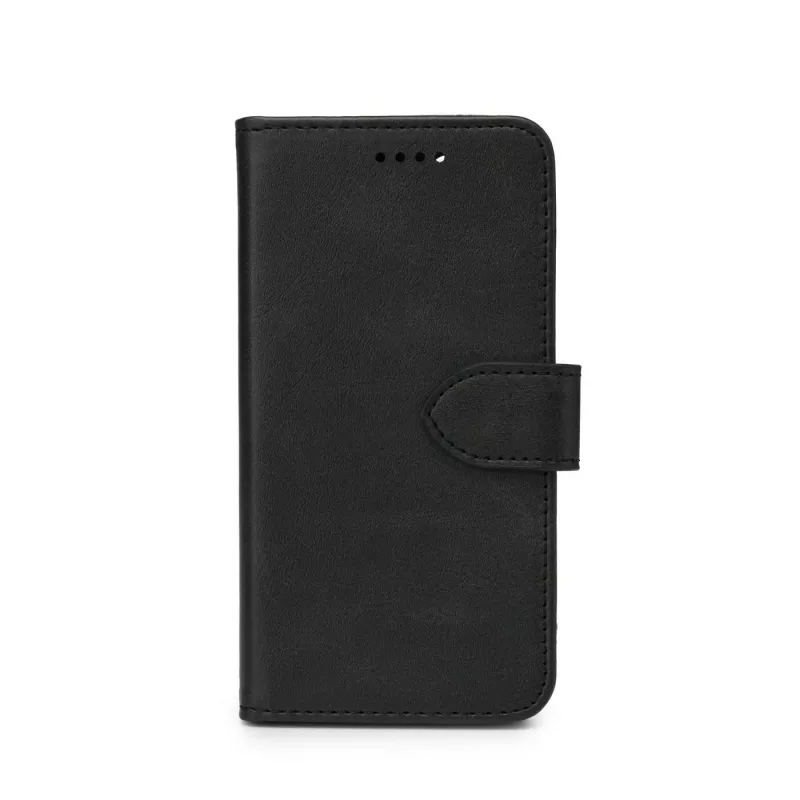 Knyginis dėklas eSTUFF ES67110008-BULK, skirtas iPhone 17, juodas, 6,1 colio