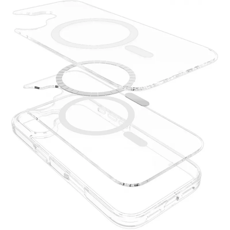 “eSTUFF ES67141055” mobiliojo telefono dėklas 16 cm (6,3 col.) Dėklas Skaidrus