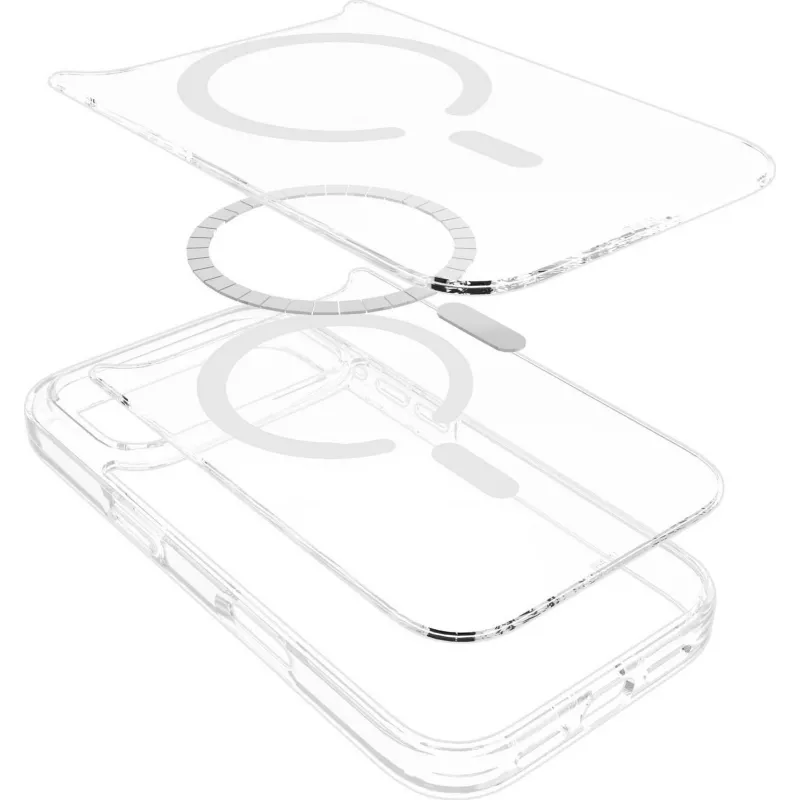 “eSTUFF ES67141057-BULK” mobiliojo telefono dėklas 16 cm (6,3 col.) Užvalkalas Skaidrus