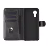 eSTUFF ES67340008-BULK mobiliojo telefono dėklas 16,3 cm (6,4 colių) Piniginės tipo dėklas Juodas