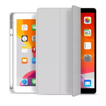 eSTUFF SEATTLE Pieštuko dėklas iPad 9.7 2018/2017 - Pilka PU oda