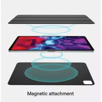 eSTUFF COLORADO Magnetinis dėklas iPad Pro 11 2022/2021/2020 – juodas
