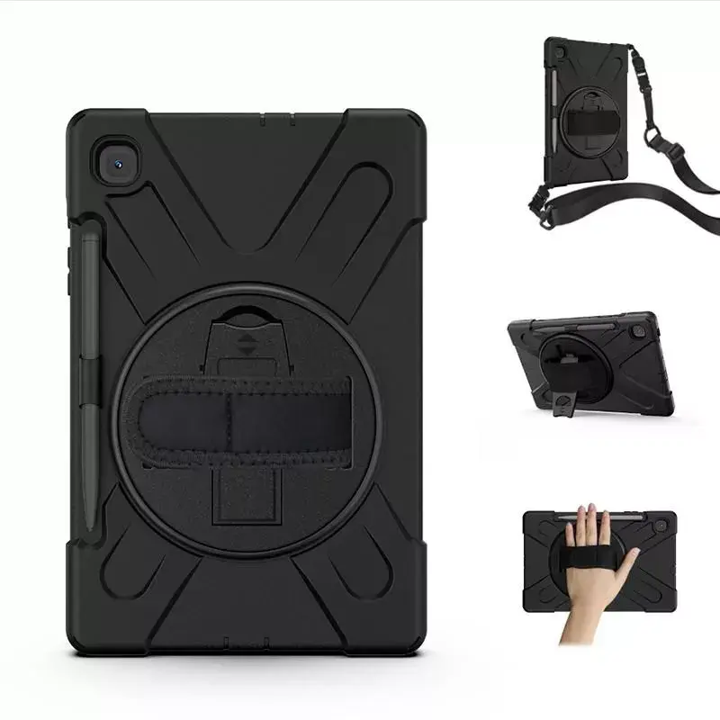 Dėklas eSTUFF AUSTIN Defender Samsung Galaxy Tab S6 Lite 2022/2020, juodas