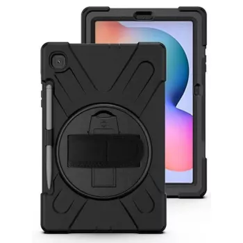 Dėklas eSTUFF AUSTIN Defender Samsung Galaxy Tab S6 Lite 2022/2020, juodas
