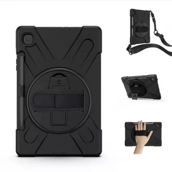 Dėklas eSTUFF CHICAGO Full Body Defender, skirtas Samsung Galaxy Tab S6, juodas