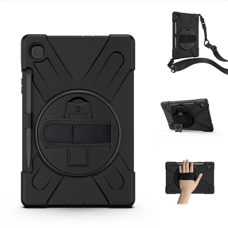 Dėklas eSTUFF CHICAGO Full Body Defender, skirtas Samsung Galaxy Tab S6, juodas