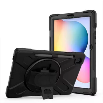 Dėklas eSTUFF CHICAGO Full Body Defender, skirtas Samsung Galaxy Tab S6, juodas