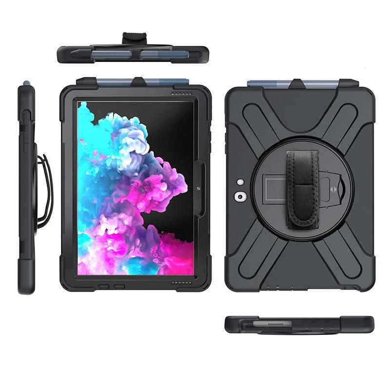 Dėklas eSTUFF AUSTIN Defender, skirtas Microsoft Surface Go 3/Go 2, juodas