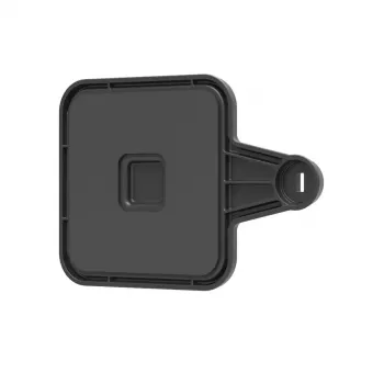 Lipnioji keičiamoji plokštė, skirta Maclocks Compulocks Magnetix laikikliui, juoda