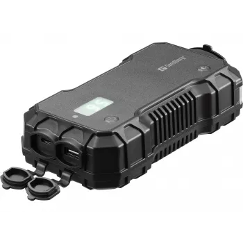 Automobilinis starteris išorinė baterija Sandberg 10000 mAh USB Type-A Type-C juoda