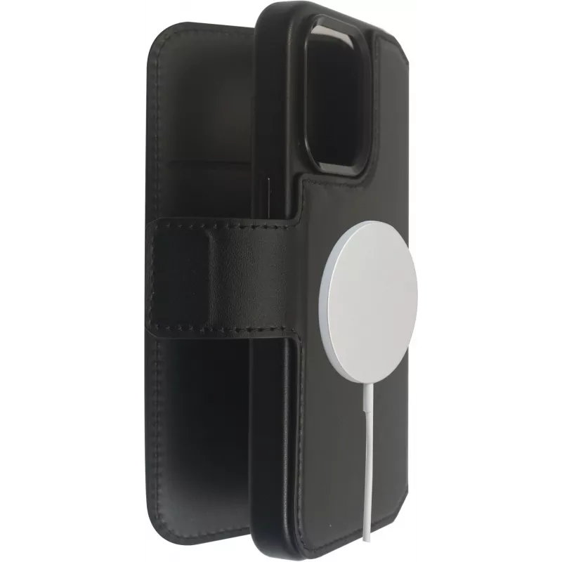 eSTUFF ES67160100 mobiliojo telefono dėklas 15,5 cm (6,1 colio) Piniginės tipo dėklas Juodas