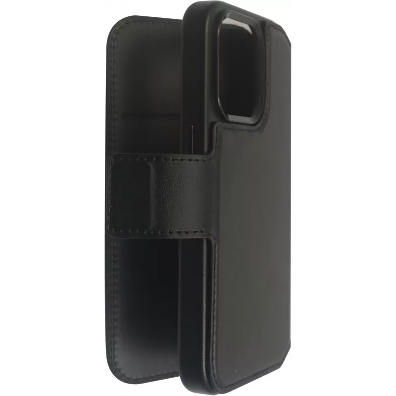 eSTUFF ES67160100 mobiliojo telefono dėklas 15,5 cm (6,1 colio) Piniginės tipo dėklas Juodas