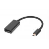 Microconnect MC-USBC-DPF1.2 vaizdo kabelio adapteris DisplayPort USB Type-C juodas