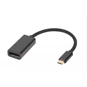 Microconnect MC-USBC-DPF1.2 vaizdo kabelio adapteris DisplayPort USB Type-C juodas