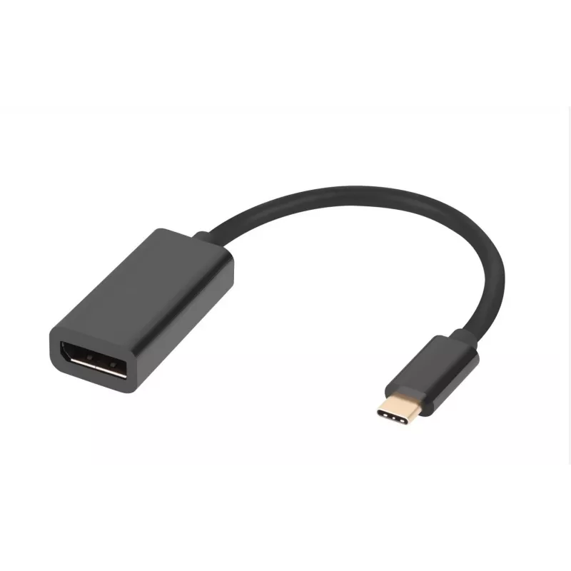 Microconnect MC-USBC-DPF1.2 vaizdo kabelio adapteris DisplayPort USB Type-C juodas