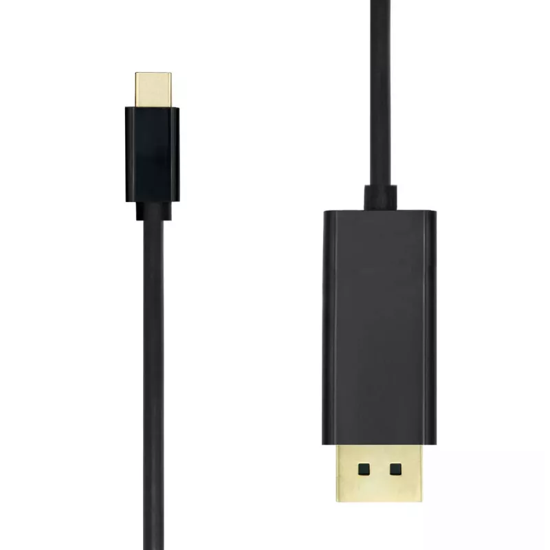 Vaizdo kabelio adapteris ProXtend USBC-DP-0005 0,5 m USB Type-C DisplayPort juodas
