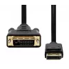 DisplayPort į DVI-D kabelis ProXtend DP1.2-DVI241-003 3M