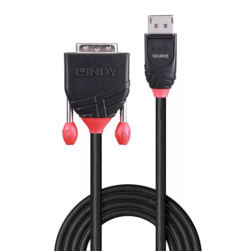 Lindy 5m DisplayPort į DVI kabelis