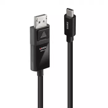“Lindy” USB-C – DisplayPort 1 m 8K60 adapterio laidas